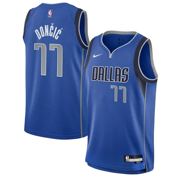 Magnifisent Attraktiv Luka Dončić Dallas Mavericks Nike Youth Swingman Jersey Icon Edition Blue für die Saison