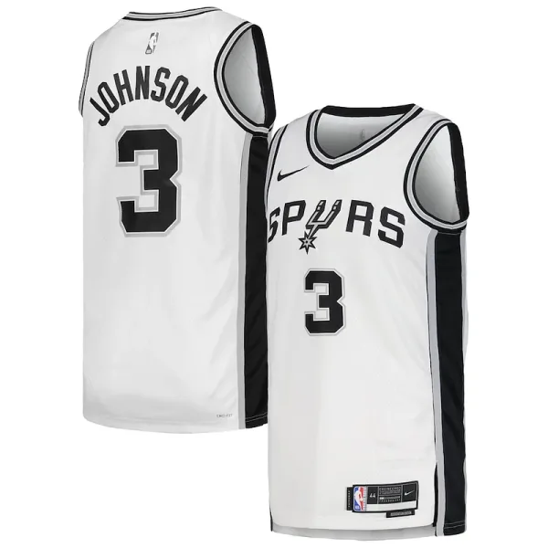 Robust Keldon Johnson San Antonio Spurs Nike Unisex Swingman Jersey Association Edition White für die Saison