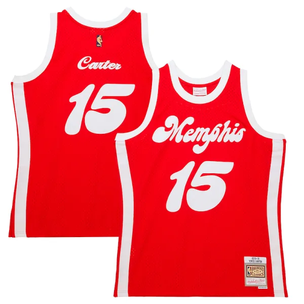 Haltbar Anmutig Vince Carter Memphis Grizzlies 2015/16 Hardwood Classics Swingman Jersey Red für die Saison