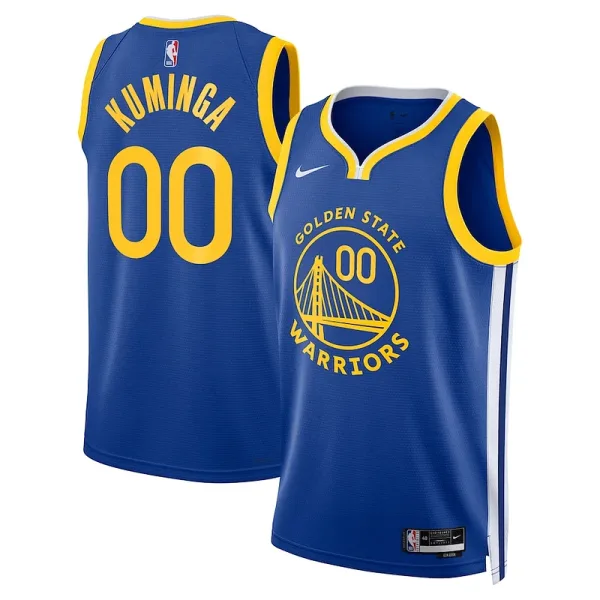 Hervorragend Fasziniert Elegant Jonathan Kuminga Golden State Warriors Nike Unisex 2022/23 Swingman Badge Player Jersey Icon Edition Royal für die Saison
