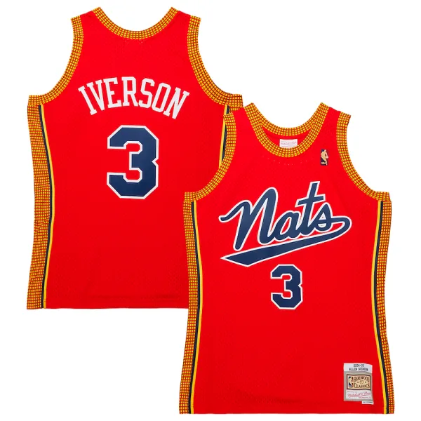 Luxuriös Anmutig Allen Iverson Philadelphia 76ers 2004/05 Hardwood Classics Swingman Jersey Red für die Saison