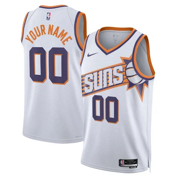Stylish Komfortabel Perfekt Phoenix Suns Nike Unisex Swingman Custom Jersey White Association Edition für die Saison