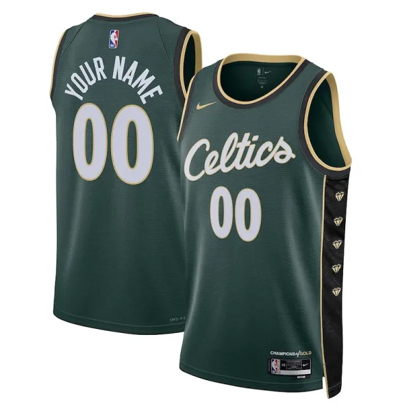 Ideal Elegant Boston Celtics Nike Unisex 2022/23 Swingman Custom Jersey City Edition Kelly Green für die Saison