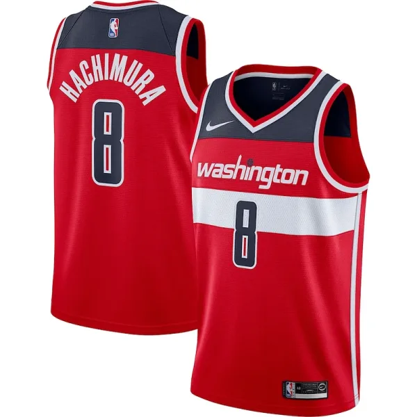 Hervorragend Attraktiv Rui Hachimura Washington Wizards Nike Swingman Jersey Red für die Saison