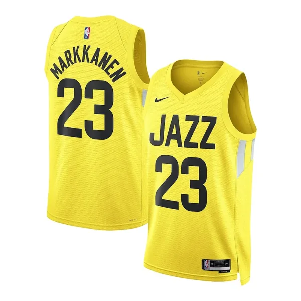 Komfortabel Anmutig Exquisit Lauri Markkanen Utah Jazz Nike Unisex Swingman Jersey Association Edition Gold für die Saison